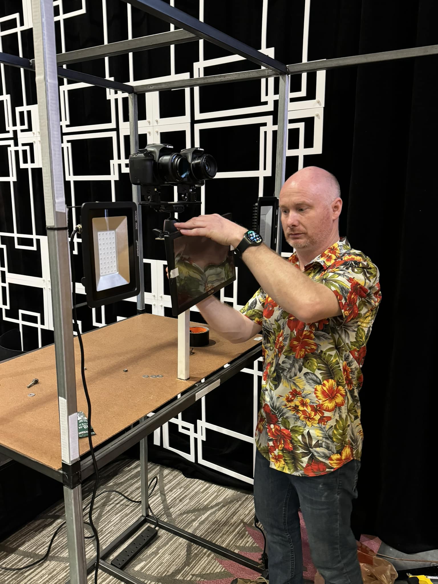 UV Camera Photo Booth